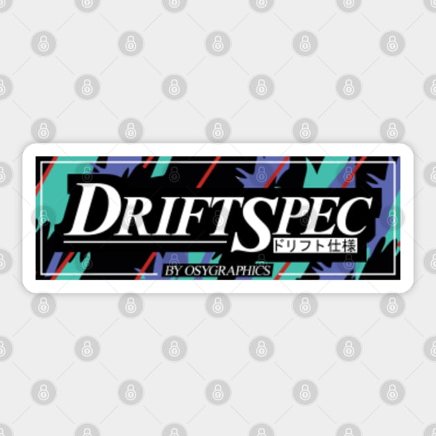 Drift Spec HKS JDM Sticker Slap Drift Spec Hks Jdm Sticker